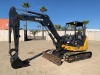 2021 JOHN DEERE 60G HYDRAULIC EXCAVATOR, gp bucket, aux hydraulics, backfill blade, canopy, 1,204 hours indicated. s/n:1FF060GXCMJ294075