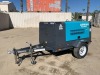 2011 AIRMAN PDS185S-6E1 AIR COMPRESSOR, 185cfm, Yanmar diesel, portable. s/n:B4-6E14871 Trailer s/n:7H6BY11A0NA006075