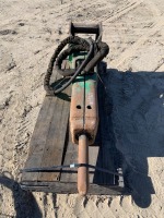 2018 INDECO HYDRAULIC BREAKER ATTACHMENT, fits excavator. s/n:199891 --(LOCATED IN COLTON, CA)--