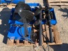 UNUSED GIYI AUGER ATTACHMENT, 8", 12" & 16" AUGER BITS, fits skidsteer --(LOCATED IN COLTON, CA)-- - 2