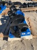 UNUSED GIYI AUGER ATTACHMENT, 8", 12" & 16" AUGER BITS, fits skidsteer --(LOCATED IN COLTON, CA)-- - 2