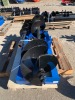 UNUSED GIYI AUGER ATTACHMENT, 8", 12" & 16" AUGER BITS, fits skidsteer --(LOCATED IN COLTON, CA)-- - 2