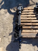 UNUSED MIVA AUGER ATTACHMENT, 12" AUGER BIT, fits mini excavator --(LOCATED IN COLTON, CA)--