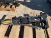 UNUSED LOG SPLITTER ATTACHMENT, fits mini excavator --(LOCATED IN COLTON, CA)-- - 2