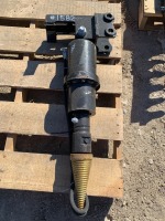 UNUSED LOG SPLITTER ATTACHMENT, fits mini excavator --(LOCATED IN COLTON, CA)--