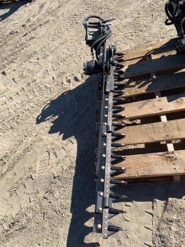 UNUSED MIVA HEDGER ATTACHMENT, fits mini excavator --(LOCATED IN COLTON, CA)--