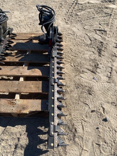 UNUSED MIVA HEDGER ATTACHMENT, fits mini excavator --(LOCATED IN COLTON, CA)--