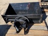 UNUSED GIYI 5T 34" HYDRAULIC TILT BUCKET. s/n:QXD5T2409169 --(LOCATED IN COLTON, CA)-- - 3