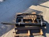 UNUSED FORK CARRIAGE W/5' FORKS, fits skidsteer --(LOCATED IN COLTON, CA)--