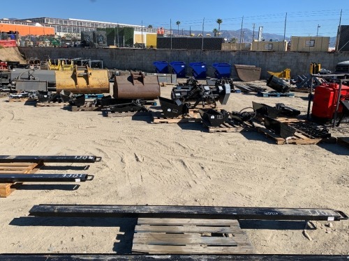 UNUSED 10' FORK EXTENSIONS --(LOCATED IN COLTON, CA)--