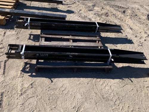 UNUSED SKLP 6' FORK EXTENSIONS --(LOCATED IN COLTON, CA)--