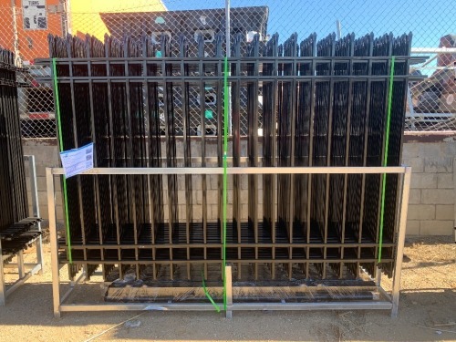 UNUSED FEN FEN20 10'X7' GALVANIZED STEEL FENCE --(LOCATED IN COLTON, CA)--