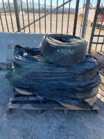 PALLET OF ASST. DISCHARGE HOSES --(LOCATED IN COLTON, CA)--