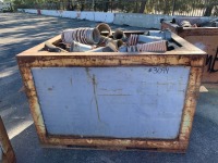 CRATE OF ASST. HOSE FITTINGS, CAM LOCKS --(LOCATED IN COLTON, CA)--