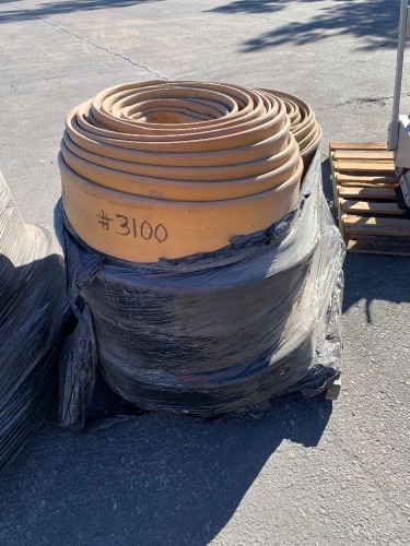 PALLET OF ASST. DISCHARGE HOSES --(LOCATED IN COLTON, CA)--