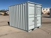 2024 10' CARGO CONTAINER, side door, front door w/lock box --(LOCATED IN COLTON, CA)-- - 2