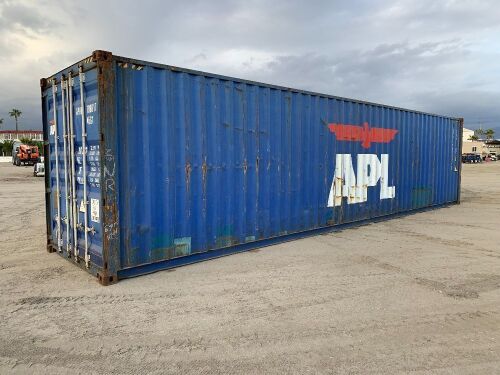 40' HIGH CUBE CARGO CONTAINER --(LOCATED IN COLTON, CA)--