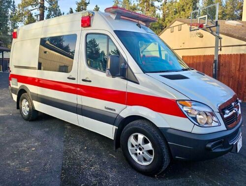 2009 DODGE SPRINTER 2500 AMBULANCE, diesel, automatic. s/n:WD0PE745295375510