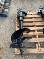 UNUSED MIVA AUGER ATTACHMENT, 16" AUGER BIT, fits mini excavator --(LOCATED IN COLTON, CA)--