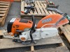 STIHL TS800 CUT OFF SAW, gasoline. --(LOCATED IN COLTON, CA)-- - 3