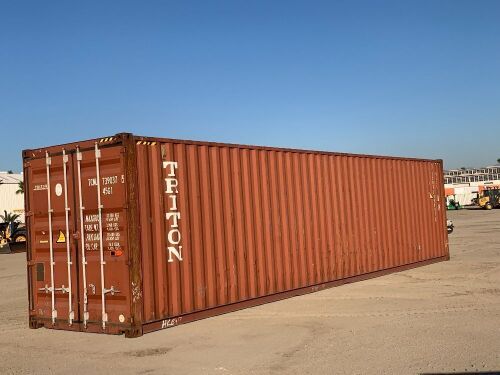 40' HIGH CUBE CARGO CONTAINER --(LOCATED IN COLTON, CA)--