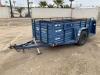 2015 MARKSMAN UT5X10T UTILITY TRAILER, 1,200# capacity, 60"x10' deck, 3' sides, 3' ramp. s/n:1M9BU1012FL516294