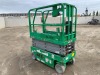 2016 GENIE GS1930 SCISSORLIFT, electric, 19' lift, extendable platform, 296 hours indicated. s/n:GS3016P-153150 - 2