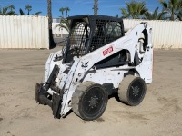 2006 BOBCAT S250 SKIDSTEER LOADER, aux hydraulics, canopy, solid tires. s/n:530911573