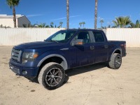 2009 FORD F150 CREW CAB PICKUP TRUCK, 5.4L gasoline, automatic, 4x4, pw, pdl, pm, tow package. s/n:1FTPW14V19KA69225