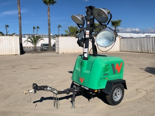 2018 WACKER LTV6 LIGHT TOWER, Kohler diesel, 6kw generator, portable. s/n:5XFLV0414JM003295