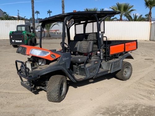 2021 KUBOTA RTVX1140 UTILITY CART, diesel, 4x4, canopy, seats 4. s/n:43318