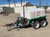 2018 MULTIQUIP WT5SG 500 GALLON WATER TRAILER, Honda GX120 gasoline, 2" pump, rear spray bar. s/n:4GNBM122XJB049459