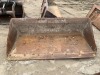 68" GP BUCKET, fits skidsteer. --(LOCATED IN COLTON, CA)--