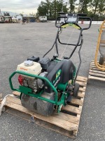 RYAN 18" AERATOR, Honda gasoline. --(LOCATED IN COLTON, CA)--