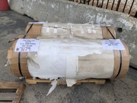 PALLET W/(2) ROLLS OF WHITE PPE SHEET. --(LOCATED IN COLTON, CA)--