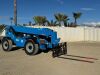 2018 GENIE GTH1056 ROUGH TERRAIN REACH FORKLIFT, 10,000#, 56' reach, outriggers, 4x4x4, tilt, diesel, canopy, foam filled tires, 2,436 hours indicated. s/n:GTH10E-12840 - 2