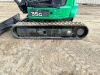 2018 JOHN DEERE 35G MINI HYDRAULIC EXCAVATOR, gp bucket, q/c, aux hydraulics, backfill blade, canopy, 1,927 hours indicated. s/n:1FF035GXHJK282255 - 7