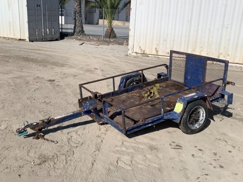 1997 CENCAL UTILITY TRAILER, 48"x6' deck, 2' ramp. s/n:1C9C10616VF045176