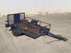 1997 CENCAL UTILITY TRAILER, 48"x6' deck, 2' ramp. s/n:1C9C10616VF045176 - 2