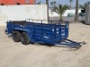 2001 MARKSMAN UTILITY TRAILER, 59"x12' deck, 3' sides, 2' ramp. s/n:1M9BU12261L516068 - 2