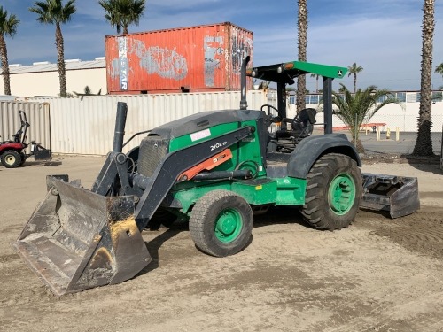 2018 JOHN DEERE 210LEP SKIPLOADER, 4-in-1 bucket, 4x4, canopy, rear scraper. s/n:1T8210ELCJJ894634