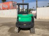 2019 BOBCAT E32 MINI HYDRAULIC EXCAVATOR, gp bucket, q/c, aux hydraulics, backfill blade, canopy, 1,256 hours indicated. s/n:B3Y113063 - 3