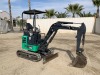 2018 JOHN DEERE 17G MINI HYDRAULIC EXCAVATOR, gp bucket, q/c, aux hydraulics, backfill blade, canopy, 1,414 hours indicated. s/n:1FF017GXPJK228171 - 2