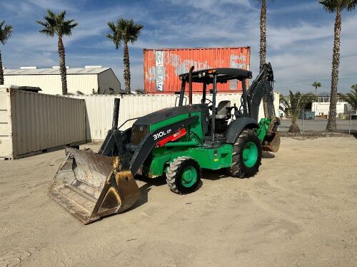 2018 JOHN DEERE 310LEP LOADER BACKHOE, 4-in-1 bucket, 4x4, canopy, extension hoe, rear aux hydraulics, rear q/c. s/n:1T0310ELEJG330509