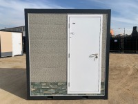 UNUSED MOBILE RESTROOM, shower, toilet, sink --(LOCATED IN COLTON, CA)--