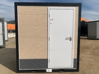 UNUSED MOBILE RESTROOM, shower, toilet, sink --(LOCATED IN COLTON, CA)--