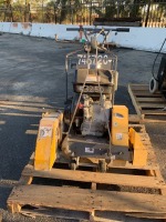 2018 MULTIQUIP SP118 18" FLOOR SAW, gasoline. s/n:MK0313071 --(LOCATED IN COLTON, CA)--