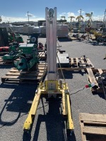 2022 SUMNER 2412 MATERIAL LIFT, 450#, 12' lift. s/n:13282 --(LOCATED IN COLTON, CA)--