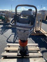 MULTUQUIP MTX60HD JUMPING JACK TAMPER, Honda gasoline. s/n:B6323 --(LOCATED IN COLTON, CA)--