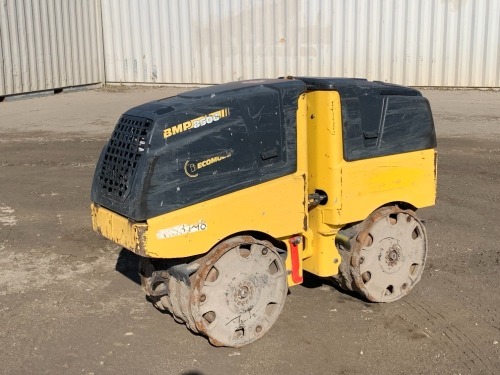 2019 BOMAG BMP8500 WALK-BEHIND PADFOOT TRENCH ROLLER, Kohler diesel, 24" drums, remote, 841 hours indicated. s/n:101720141262